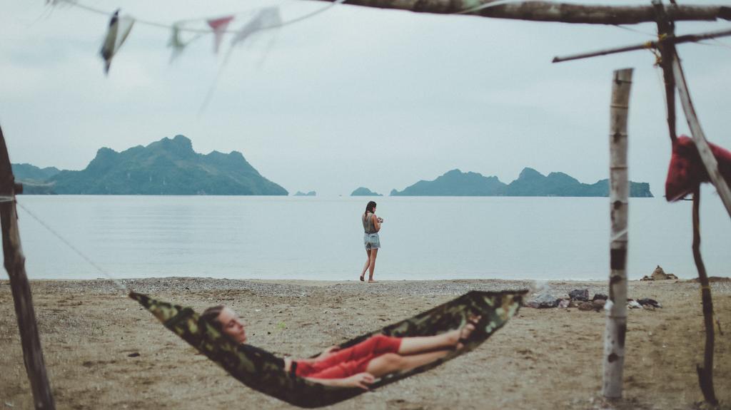Woodstock Beach Camp Hien Hao Екстериор снимка