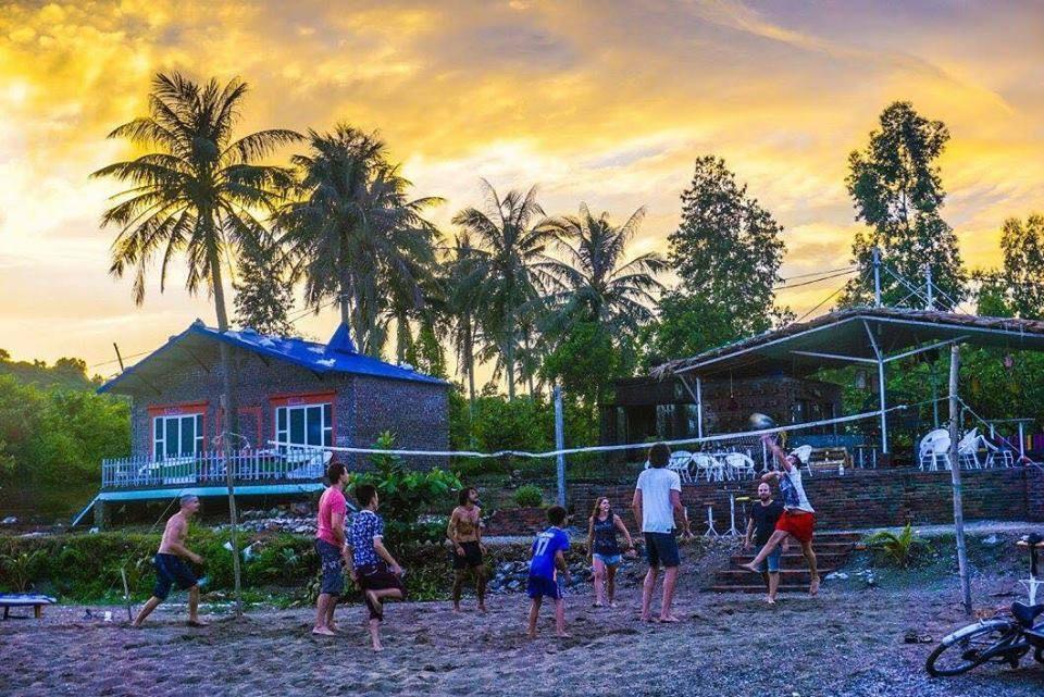 Woodstock Beach Camp Hien Hao Екстериор снимка
