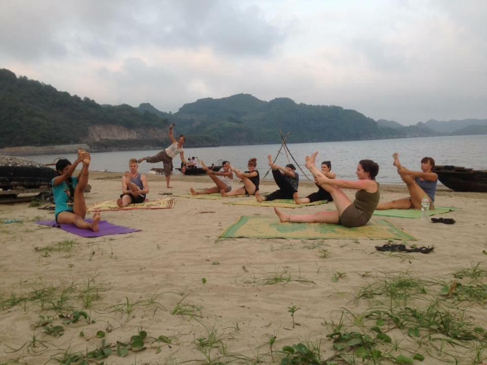 Woodstock Beach Camp Hien Hao Екстериор снимка